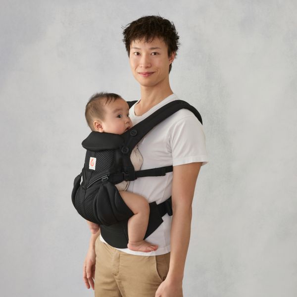 Ergobaby Draagzak Omni Classic - Cool Air Mesh - Onyx Black