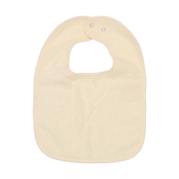 BD Collection Slabbetje met buttons - Bechamel - 28x38 cm BD Collection Slabbetje met buttons - Bechamel - 28x38 cm