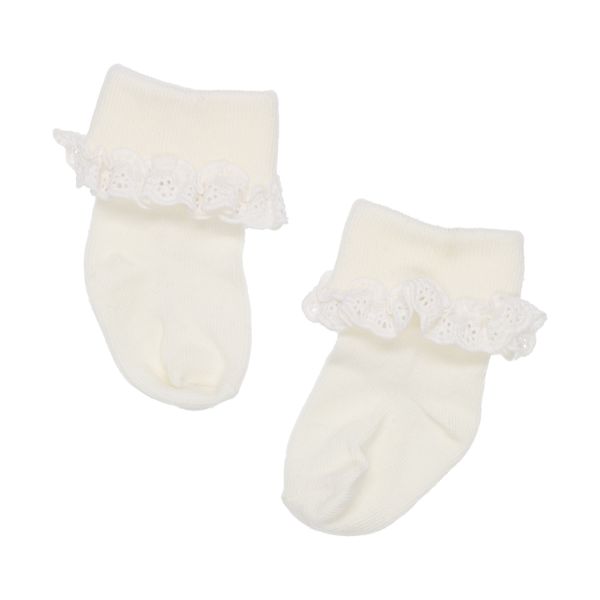 BD Collection Sokjes Kant - 3 Stuks - 0-6mnd - Multi Pink BD Collection Sokjes Kant - 3 Stuks - 0-6mnd - Multi Pink