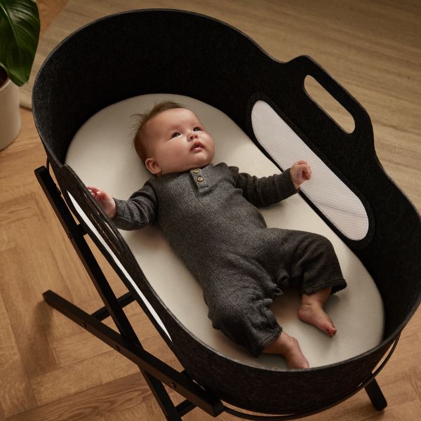 Snuz Twin Pack Moses Basket Hoeslaken - Sand Snuz Twin Pack Moses Basket Hoeslaken - Sand