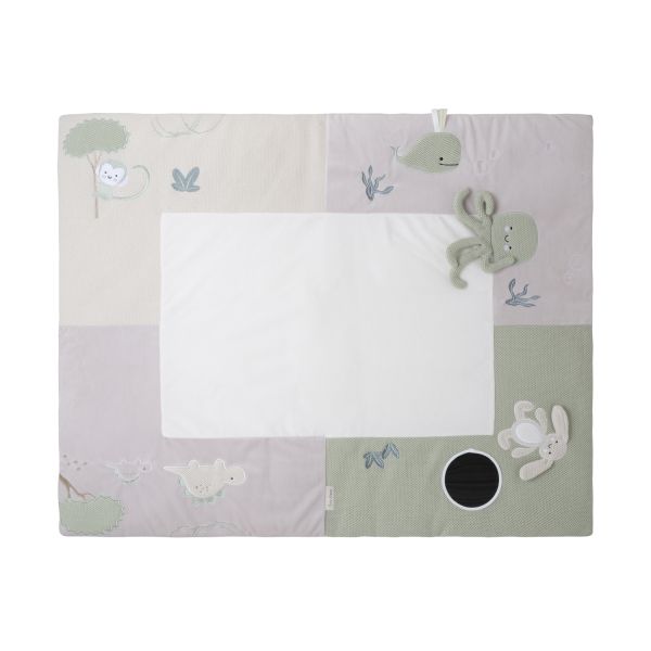 Baby's Only Parklegger - Animals - 75x95 cm - Laurel Green/Warm Linen