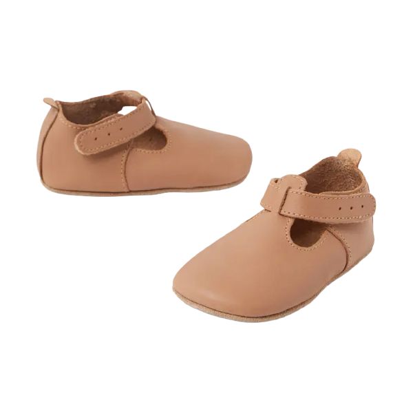 Bobux Soft Soles Slofje Jack en Jill - Mt. S - Caramel Bobux Soft Soles Slofje Jack en Jill - Mt. S - Caramel
