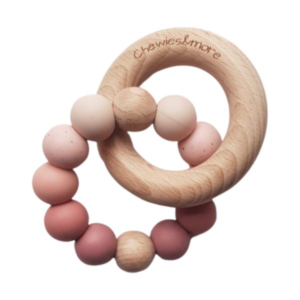 Chewies & More Ombre Basic Rammelaar Mini - Rose Chewies & More Ombre Basic Rammelaar Mini - Rose