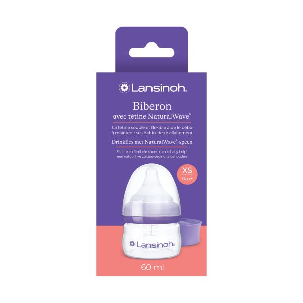 Lansinoh Fles met Natural Wave® Speen - 60 ml