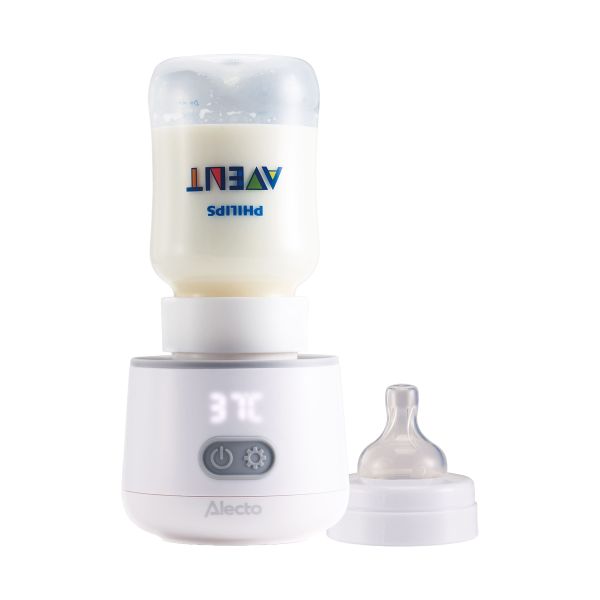 Alecto Flesverwarmer Voor Onderweg - BW1000 - White Alecto Flesverwarmer Voor Onderweg - BW1000 - White