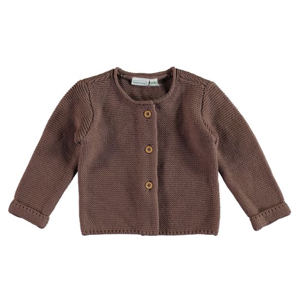 Babylook Knit Vest - Mt. 62/68 - Deep Taupe
