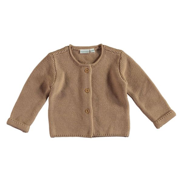 Babylook Knit Vest - Mt. 62/68 - Warm Taupe