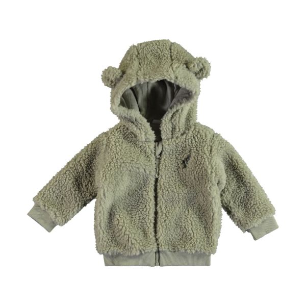 Babylook Teddy Vest - Maat 62/68 - Mineral Babylook Teddy Vest - Maat 62/68 - Mineral