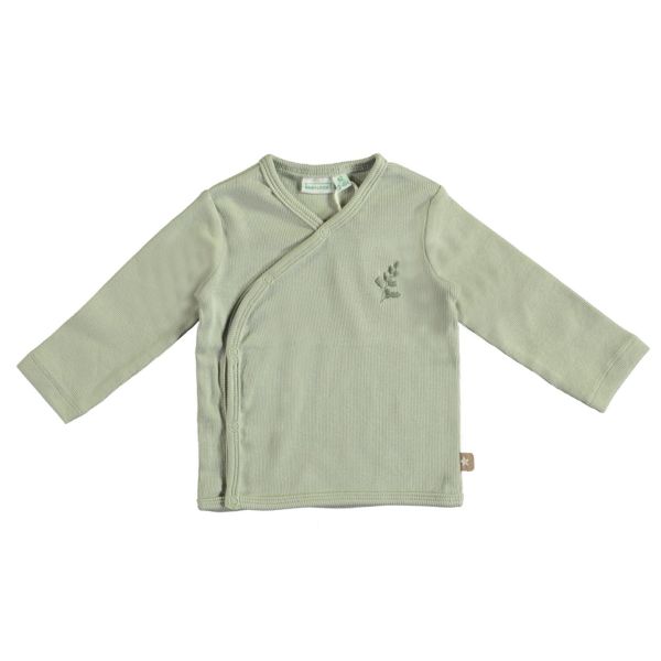 Babylook Overslag T-Shirt - Maat 44/48 - Mineral