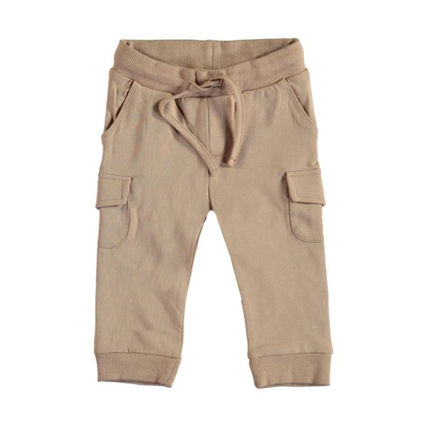 Babylook Pockets Broek - Maat 68 - Warm Taupe 