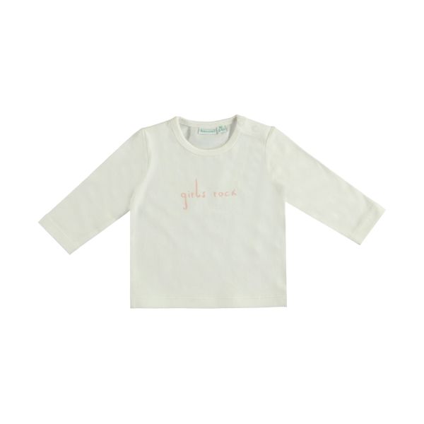 Babylook Girls Rock T-Shirt - Mt. 56 - Snow White