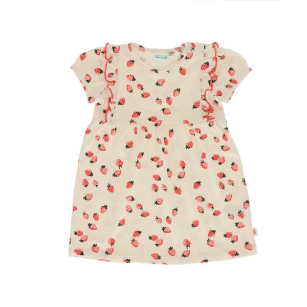 Babylook Strawberries Jurk - Maat 50 Babylook Strawberries Jurk - Maat 50