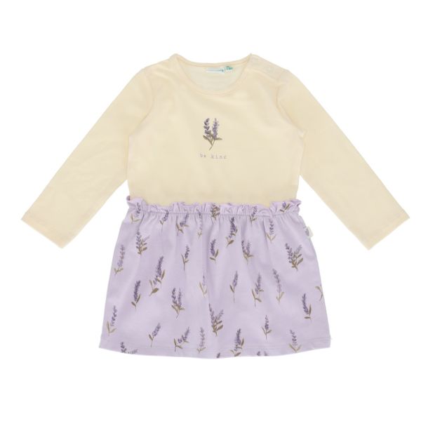 Babylook Lavender Jurk – Be Kind – Maat 50 - Buttercream