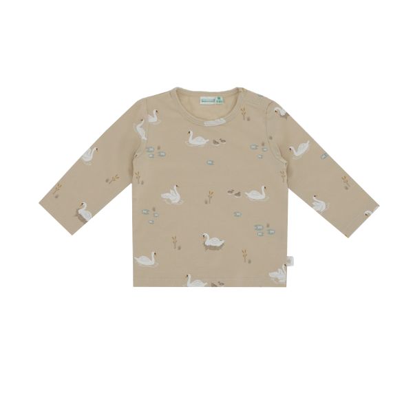 Babylook Swan T-Shirt - Maat 68 - Oyster Gray Babylook Swan T-Shirt - Maat 68 - Oyster Gray