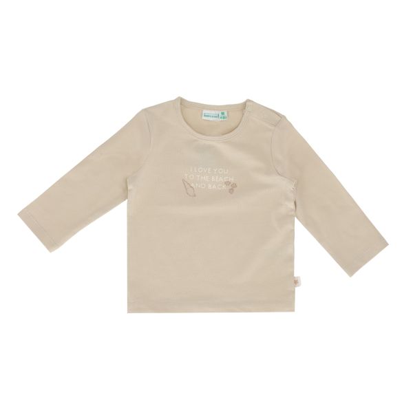 Babylook Shells T-Shirt To The Beach - Maat 68 - Oyster Gray Babylook Shells T-Shirt To The Beach - Maat 68 - Oyster Gray