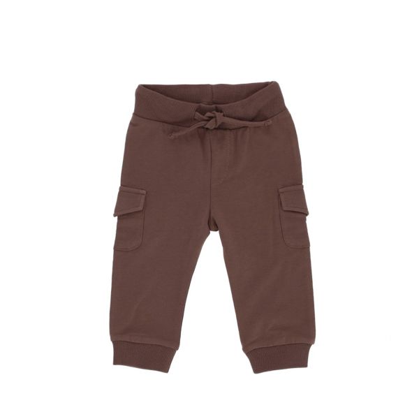 Babylook Bugs Broek Pocket - Maat 68 - Deep Taupe