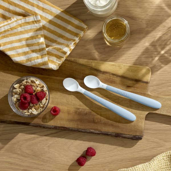 Baby Björn® Eetlepel - Duopak - Pastelblauw Baby Björn® Eetlepel - Duopak - Pastelblauw