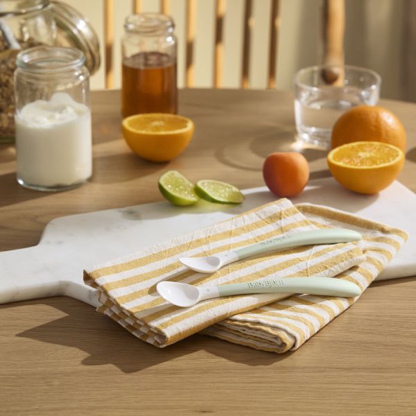 Baby Björn® Eetlepel - Duopak - Pastelgroen