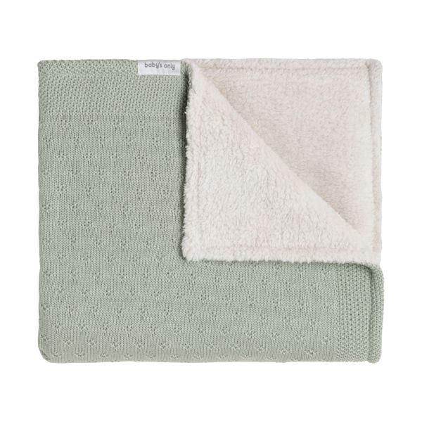 Baby's Only Ledikantdeken Teddy Mood Warm Linen Baby's Only Ledikantdeken Teddy Mood Warm Linen
