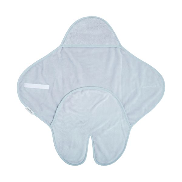 Baby's Only Wikkeldeken Met Voetjes Cozy Misty Blue Baby's Only Wikkeldeken Met Voetjes Cozy Misty Blue