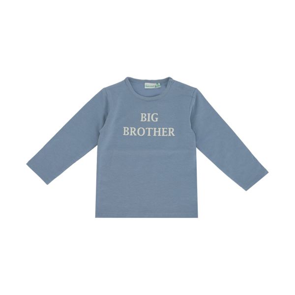 Babylook T-Shirt Lange Mouw Brother - Maat 86 - Ashley Blue Babylook T-Shirt Lange Mouw Brother - Maat 86 - Ashley Blue