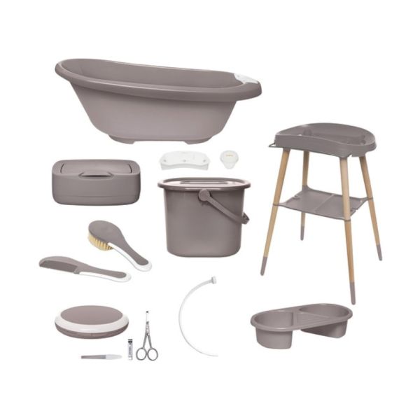 Bebe-Jou Sense Edition Badset - 8-delig - Chalk Brown Bebe-Jou Sense Edition Badset - 8-delig - Chalk Brown
