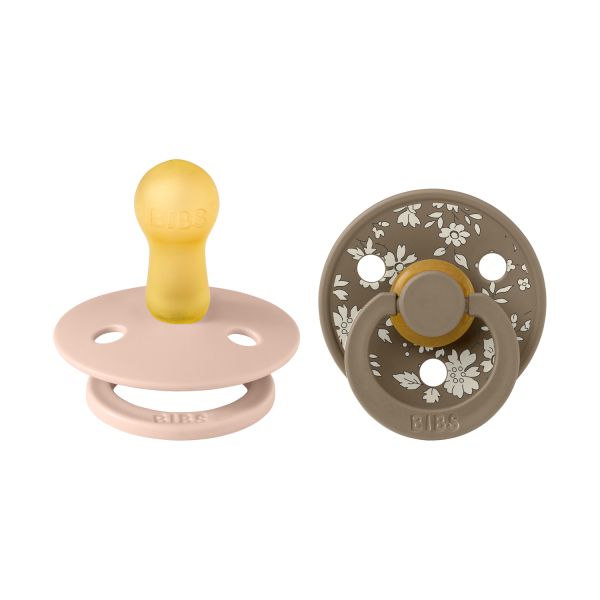 BiBs X Liberty Capel Fopspeen - 0-6 Mnd - 2 Stuks - Blush Mix BiBs X Liberty Capel Fopspeen - 0-6 Mnd - 2 Stuks - Blush Mix
