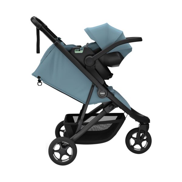 Thule Spring 2 Buggy - Mid Blue On Black