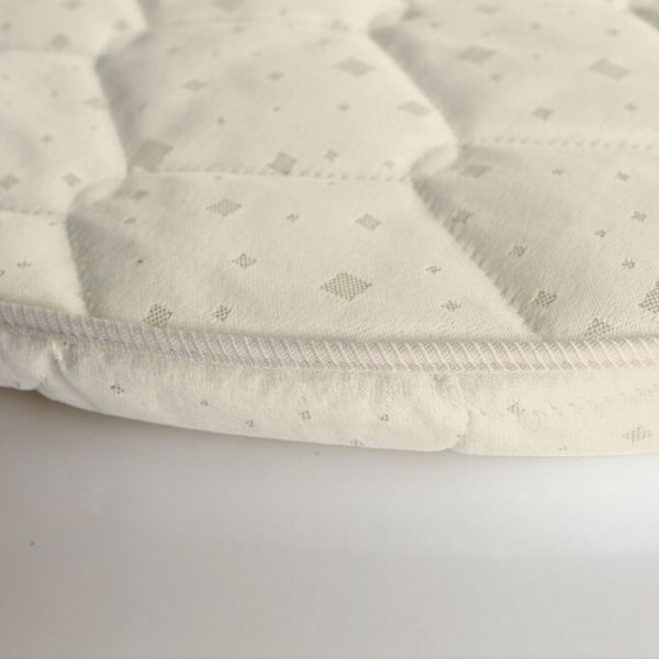 Bopita Rondo Parkmatras - Ø95 cm - Wit