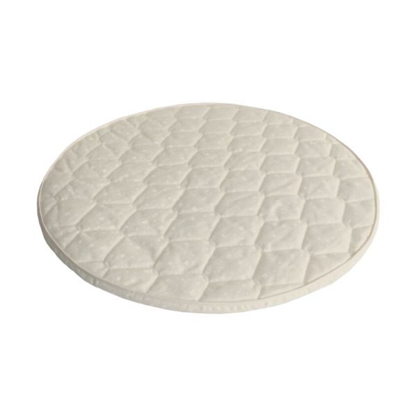 Bopita Rondo Parkmatras - Ø95 cm - Wit