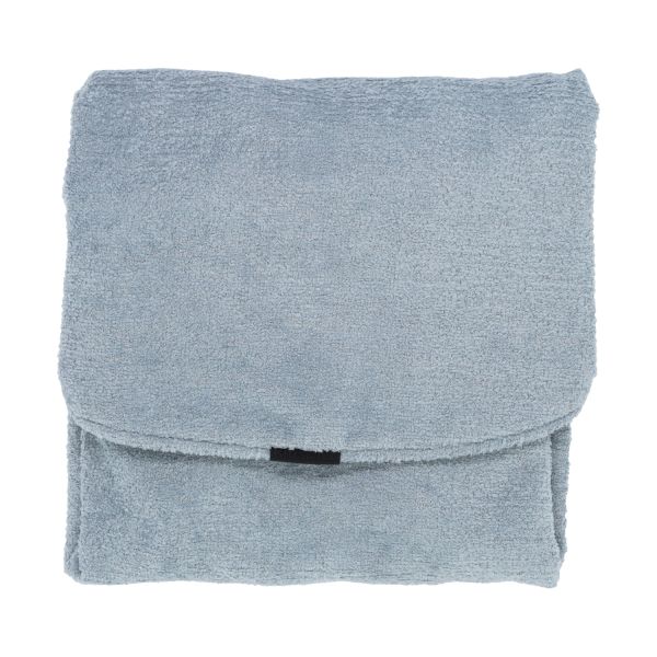 Kidsmill Boxmatras Hoes - Rond Ø 90 cm - Soft Elegance II - Iceblue Kidsmill Boxmatras Hoes - Rond Ø 90 cm - Soft Elegance II - Iceblue