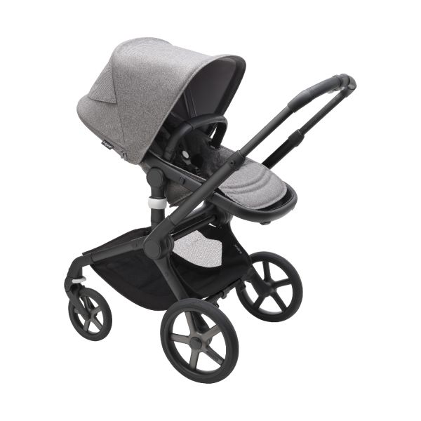 Bugaboo Fox 5 Complete Black / Grey Melange - Grey Melange