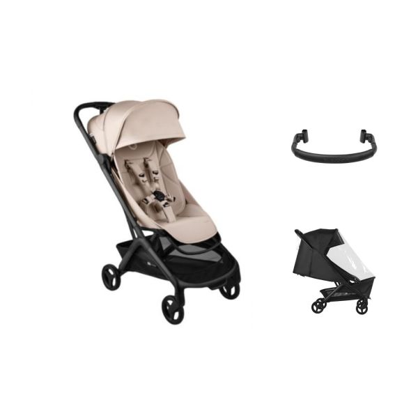 Bugaboo Butterfly 2 Buggy - Essential Bundel - Desert Taupe Bugaboo Butterfly 2 Buggy - Essential Bundel - Desert Taupe