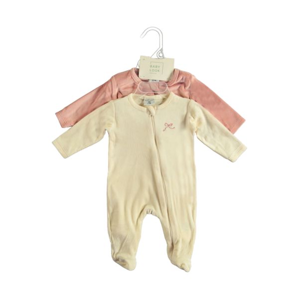 Babylook Velours Boxpak - 2-Pack - Maat 44/48 - Rose Tan