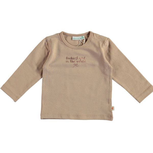 Babylook Luckiest T-Shirt - Mt. 62 - Warm Taupe Babylook Luckiest T-Shirt - Mt. 62 - Warm Taupe