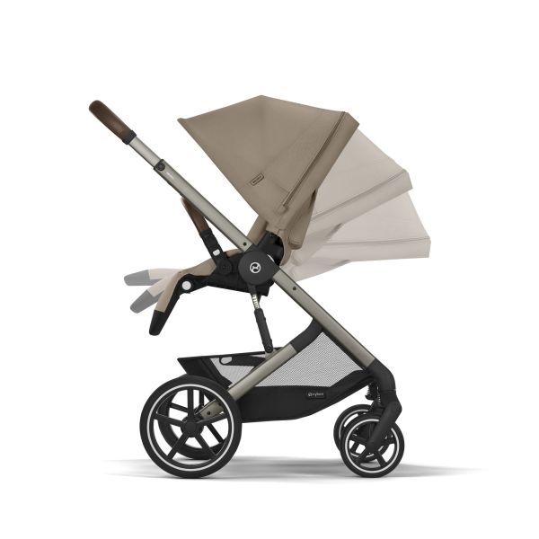 Cybex Wandelwagen Balios S Lux-3 Almond Beige - Beige Cybex Wandelwagen Balios S Lux-3 Almond Beige - Beige