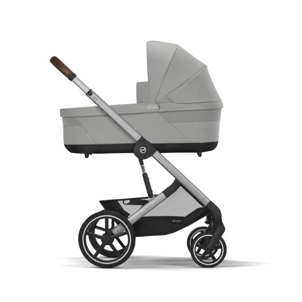 Cybex Reiswieg Cot S Lux Stone Grey - Mid Grey