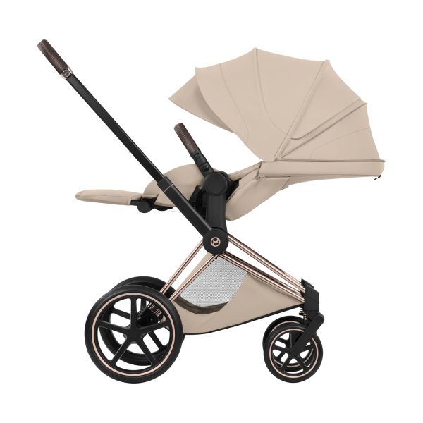 Cybex Priam 5 Style Kinderwagen 2-in-1 - Rosegold/Cozy Beige