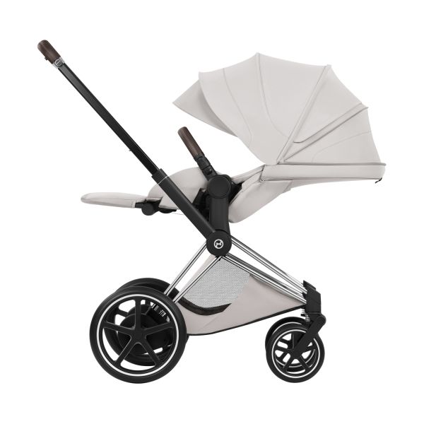 Cybex e-Priam 5 Style Kinderwagen 2-in-1 - Chrome Brown/City Grey Cybex e-Priam 5 Style Kinderwagen 2-in-1 - Chrome Brown/City Grey