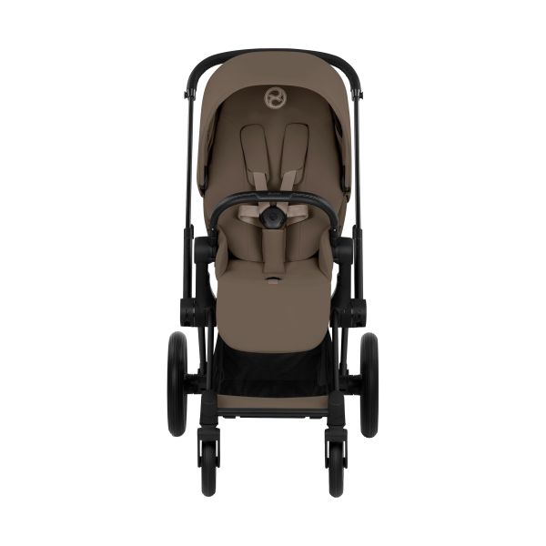 Cybex Priam 5 Comfort Kinderwagen 2-in-1 - Matt Black/Coconut Brown