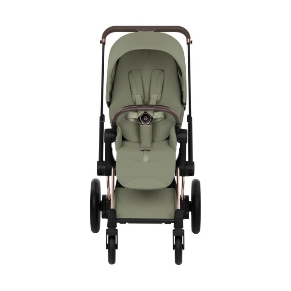 Cybex e-Priam 5 Style Kinderwagen 2-in-1 - Rosegold/Sage Green
