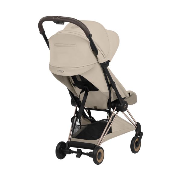 Cybex Coya Style Buggy Met Reiswieg - Rosegold/Cozy Beige