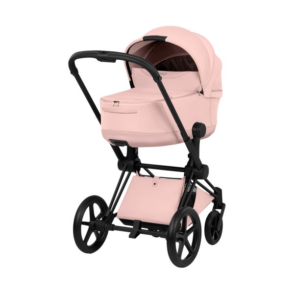 Cybex Priam 5 Style Kinderwagen 2-in-1 - Matt Black/Peach Pink Cybex Priam 5 Style Kinderwagen 2-in-1 - Matt Black/Peach Pink