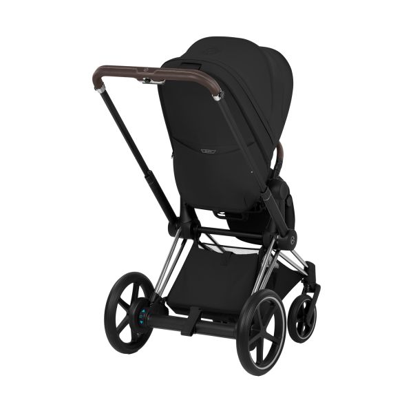 Cybex e-Priam 5 Style Kinderwagen 2-in-1 - Chrome Brown/Sepia Black