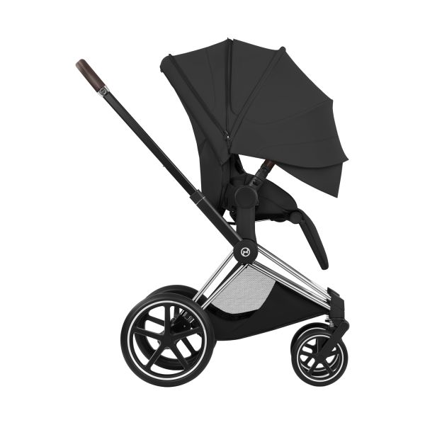 Cybex Priam 5 Style Kinderwagen 2-in-1 - Chrome Brown/Sepia Black Cybex Priam 5 Style Kinderwagen 2-in-1 - Chrome Brown/Sepia Black