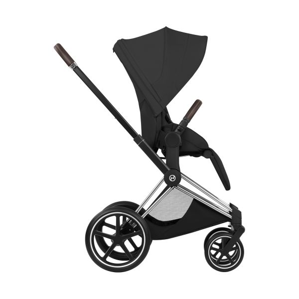 Cybex Priam 5 Style Kinderwagen 2-in-1 - Chrome Brown/Sepia Black Cybex Priam 5 Style Kinderwagen 2-in-1 - Chrome Brown/Sepia Black