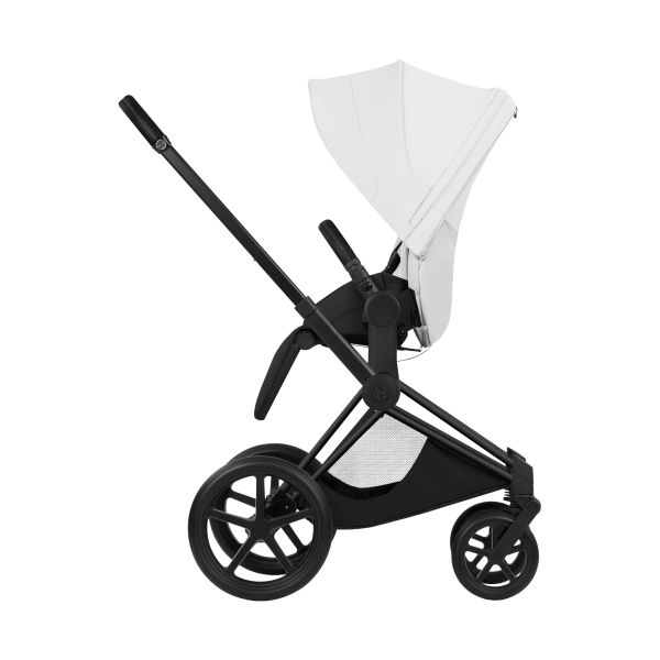 Cybex e-Priam 5 Style Kinderwagen 2-in-1 - Chrome Brown/Off White Cybex e-Priam 5 Style Kinderwagen 2-in-1 - Chrome Brown/Off White