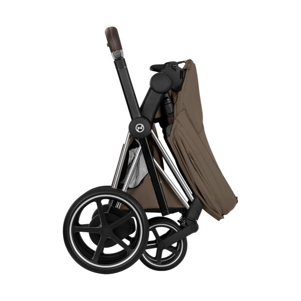 Cybex e-Priam 5 Style Kinderwagen 2-in-1 - Chrome Brown/Coconut Brown Cybex e-Priam 5 Style Kinderwagen 2-in-1 - Chrome Brown/Coconut Brown