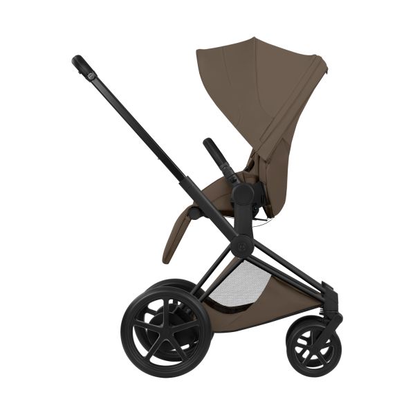 Cybex e-Priam 5 Style Kinderwagen 2-in-1 - Matt Black/Coconut Brown Cybex e-Priam 5 Style Kinderwagen 2-in-1 - Matt Black/Coconut Brown