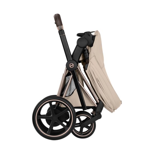 Cybex e-Priam 5 Style Kinderwagen 2-in-1 - Rosegold/Cozy Beige Cybex e-Priam 5 Style Kinderwagen 2-in-1 - Rosegold/Cozy Beige